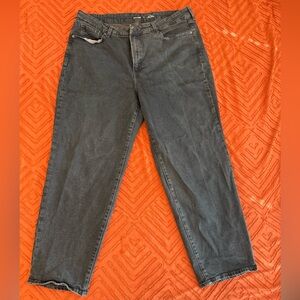 Old Navy Relaxed Gray Jeans Comfortable Everyday Wear